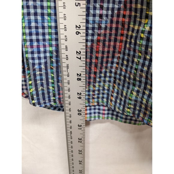 Visconti Signature Series Mens Colorful Long Sleeve Button Up Size Lg Limited Ed - Picture 5 of 6